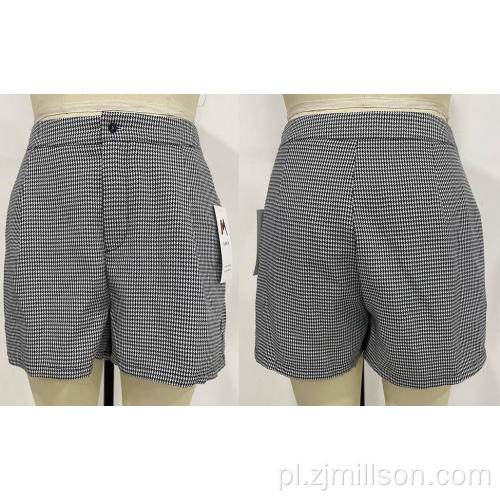 Zapip Fly Swallow Gird Pattern Lady's Shorts